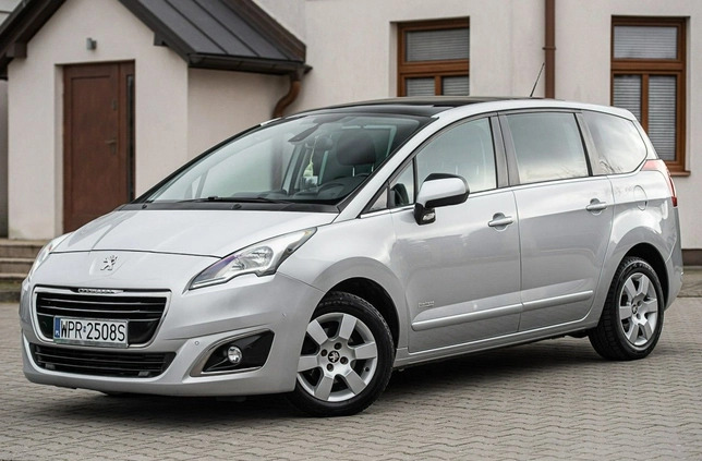 Peugeot 5008 cena 32700 przebieg: 236000, rok produkcji 2014 z Nysa małe 596